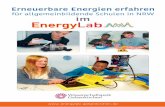 EnergyLab 2016 - Broschüre · PDF file EnergyLab Gelsenkirchen 2 Photovoltaik Solarthermie Windkraft Brennstoffzellenauto Brennstoffzellen und Wasserstoff Treibhauseffekt Biokraftstoffe:
