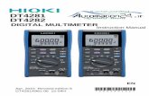Hioki Multimeter DT4281 & DT4282