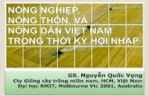 Giải pháp chuyển giao công nghệ nhằm nâng cao giá trị sản ... NQVONG -Nông... · PDF file Giá xuấtkhẩuCà phê ViệtNam so vớithếgiới ... Nông nghiệp: