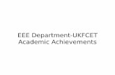 EEE Department-UKFCET Academic Achievements · PDF file 2018-02-06 · IV @ Hindhustan Aeronautical Limited,Bangalore IV @ 220kv Substation , Pothencode IV@220kv Powerhouse,Thenmala