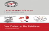ATC Industry Solutions ... • Flexitallic • James Walker • Klinger Sheeting ATC has been one of Ireland’s leading gasket sheeting suppliers for the last 20 years and supplies