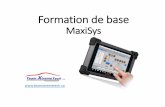 Formation de base Maxisys - de base Max · PDF file ¤ Vehicle Diagnostic, Test and Information System (VAS 5051) ¤ Diagnostic Cable (VAS 5051/1) or (VAS 5051/3) ¤ Torque Wrench