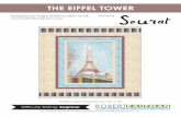 THE EIFFEL TOWER Just Kisses · PDF file

THE EIFFEL TOWER For questions about this pattern, please email Patterns@RobertKaufman.com. Finished quilt measures: 51-1/4” x 72”