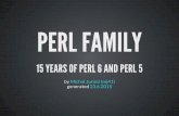Perl family: 15 years of Perl 6 and Perl 5