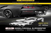 CHEVROLET CORVETTE | C C7 · PDF file CHEVROLET CORVETTE | C EXHAUST SYSTEMS | DIRECT-FIT CONVERTERS C7. COMPETITION Aggressive exhaust note. Reduced system mass. STREET Balanced interior/exterior