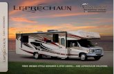 2015 coachmen leprechaun brochure · PDF file LEPRECHAUN CLASS C MOTORHOMES The Coachmen Leprechaun offers you better construction and interior appointments than others in its class.