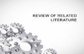 Research review of related literature