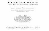 Fireworks the Art Science and Technique by Takeo Shimizu