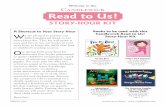 Welcome to the Candlewick Read to Us! · PDF file Read to Us! Story-Hour Kit SPRING 2010 CandlewiCk Press Directions I’m the Best I Am Special After reading I’m the Best, ask the