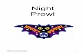 Night Prowl - Girl Guides of Canada · PDF file 2016-06-08 · Night Prowl (revised October 2014) Alberta Provincial Camping Committee 2 Night Prowl Welcome to Night Prowl, a program