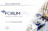 Salesbook - Forum EPFL ... 2019/03/14  · through a presentation. Future graduates will be able to inform themselves about your activities, your working methods, your goals and the