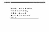 New Zealand Maternity Clinical Indicators 2012 · Web view New Zealand Maternity Clinical Indicators 2012iii New Zealand Maternity Clinical Indicators 201213 New Zealand Maternity
