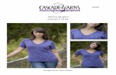 Sierra Quatro asual T Shirt - Cascade · PDF file 2013-05-10 · Sierra Quatro -asual T-Shirt Designed by Vera Sanon Who doesn’t love a casual, shape flattering t-shirt that is worn