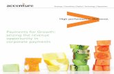 Payments for Growth: Seizing the Revenue Opportunity in ... /media/accenture/... · PDF file corporate banks worldwide. In retail banking, transaction banking is estimated to account