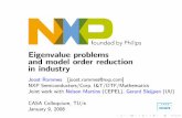 Eigenvalue problems NXP PowerPoint template (Title) and ... › casa › meetings › colloquium › previous › _ab · PDF file NXP PowerPoint template (Title) Template for presentations