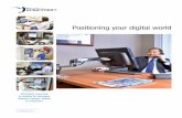 Positioning your digital world - · PDF file one (1) laptop tray, laptop fastening kit (choose: Velcro, non-slip pad or clips). Desk clamp attaches to edge up to 2.6" (66 mm) thick;