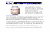 THE ONLY TRUE NATURAL TESTOSTERONE AND SEX DRIVE ... Natural Testosterone and Sex Drive Booster . A safe and effective way to dramatically increase your own natural testosterone production.