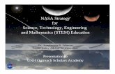 NASA Strategy for Science, Technology, Engineering ... partnership that has provided NASA with an opportunity to offer engaging STEM experiences to the Nation’s girls and women.