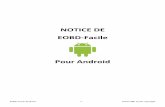 NOTICE DE EOBD-Facile Pour Android - Outils OBD Facile