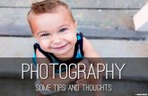 Photography - Tips & Thoughts
