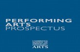 Performing Arts Prospectus
