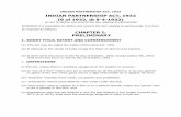 INDIAN PARTNERSHIP ACT, 1932 (9 of 1932, dt 8-4-1932 ... · PDF file INDIAN PARTNERSHIP ACT, 1932 INDIAN PARTNERSHIP ACT, 1932 (9 of 1932, dt 8-4-1932) an act to define and amend the