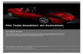 Paper: The Tesla Roadster: An Evaluation