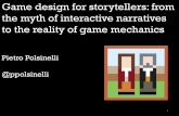 Game Design for Storytellers
