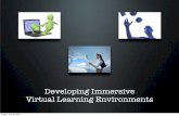 Developing Immersive Virtual Learning Environments | Storyboard