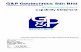 G&P Professionals Sdn Bhd · PDF file CECI Engineering Consultants, Inc., Taiwan Bumi Multipile Sdn Bhd ... ESA Jurutera Perunding Sdn Bhd Chung Nyap Yoon Sdn Bhd Felda Engineering