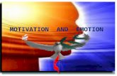 Psychology: Motivation And Emotion