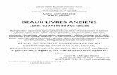 BEAUX LIVRES ANCIENS