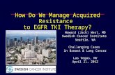 Acquired resistance to EGFR TKIs in Lung Cancer (NSCLC)