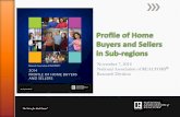 Buyers and Sellers in Subregions: Data from the 2014 Profile of Home Buyers and Sellers