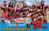WELCOME TO THE ELITE PRO CANCUN MEXICO! · PDF file GRAN OASIS CANCUN HOTEL Blvd. Kukulcan Km. 16.5 and Cenzontle 77500 Cancun Mexico LOCATION Beachfront • 20 Minutes from Cancun