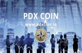 PDX COIN · PDF file PDX tokens PDX and Coinomi( ) have a formal partnership and PDX has been integrated into the Coinomi platform Coinomi is a globally recognized and popular digital