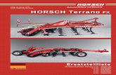 Horsch Terrano FX parts catalog