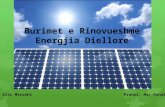Burimet e Rinovueshme te Energjise/ Energjia e Diellit. ELSI MIRASHI Msc Energjitike/FIN
