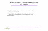 Introduction au Traitement Numérique du Signal