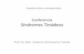 Síndromes Tiroideos