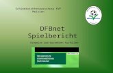 DFBnet Spielbericht Hinweise zum korrekten Ausfüllen Schiedsrichterausschuss KVF Meissen